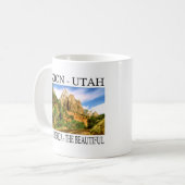Zion Utah Koffiemok (Voorkant links)