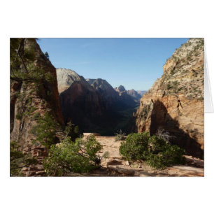 Zion vanaf Angels Landing Trail Zion National Park