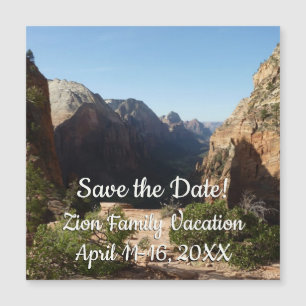 Zion vanaf Angels Landing Trail Zion National Park
