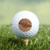 Zion Wangsquirrel op Rode Rotsen Golfballen (Insitu Shirt)