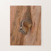 Zion Wangsquirrel op Rode Rotsen Legpuzzel (Verticaal)