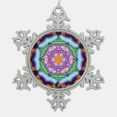 Zionesque Kaleidoscope Snowflake Ornament (Voorkant)