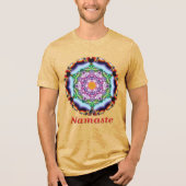 Zionesque Namaste Kaleidoscope T-shirt (Voorkant)