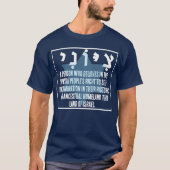 ZIONIST T-SHIRT (Voorkant)