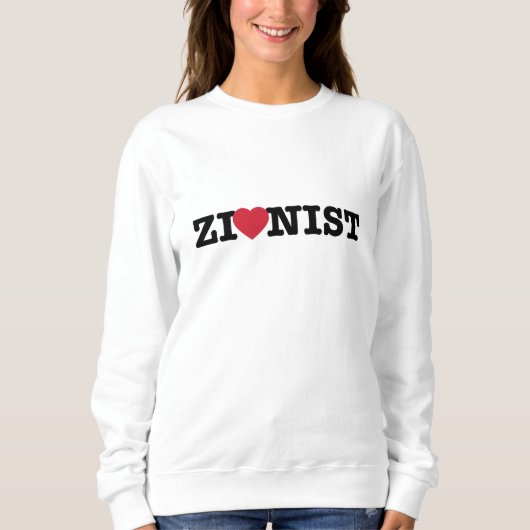 zionistisch sweatshirt (Voorkant)