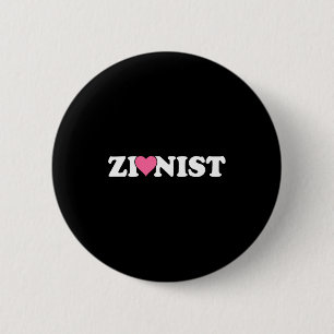 Zionistische grap Valentijnsdag Retro liefdesmeme  Ronde Button 5,7 Cm