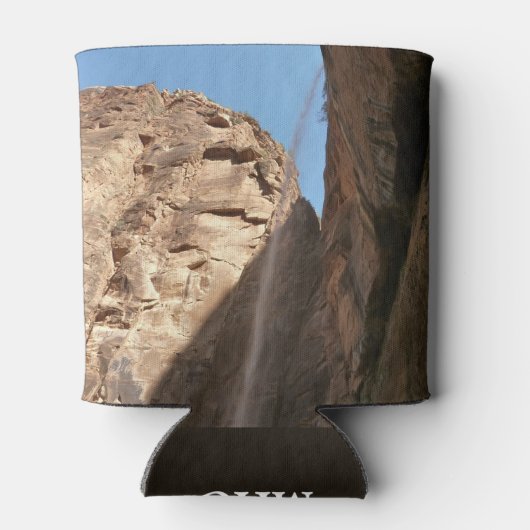 Zion's weeping Rock in Zion National Park Blikjeskoeler (Achterkant)