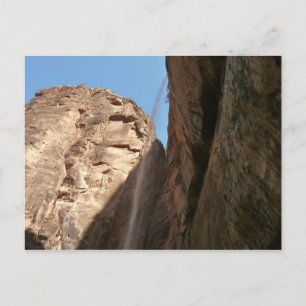 Zion's weeping Rock in Zion National Park Briefkaart