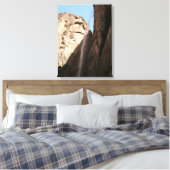 Zion's weeping Rock in Zion National Park Canvas Afdruk (Insitu (Slaapkamer))