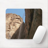 Zion's weeping Rock in Zion National Park Muismat (Met muis)