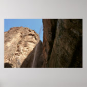 Zion's weeping Rock in Zion National Park Poster (Voorkant)