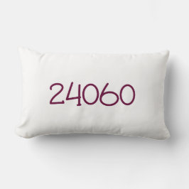 Zip Code University Maroon Burnt Sinaasappel 2 Sid Kussen