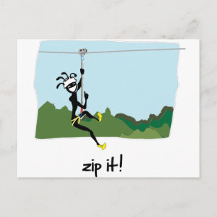 "Zip het!" Briefkaart
