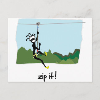 "Zip het!" Briefkaart
