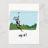 Zip het! briefkaart (Voorkant)