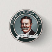 Zip het gewoon ronde button 3,2 cm (Voorkant)