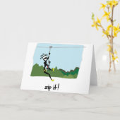 Zip het! kaart (Gele Bloem)