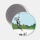 Zip het! magneet (Voorkant / Achterkant)