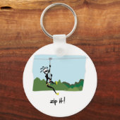 Zip het! sleutelhanger (Voorkant)
