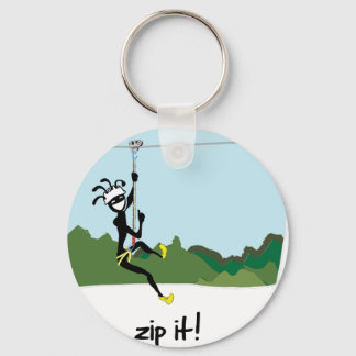 Zip het! sleutelhanger