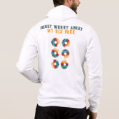 Zip Hoodie maakt je zorgen over mijn Mannen met ze (Achterkant)