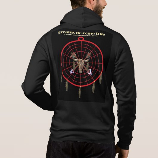 Zip Hoodie van James Michael Miller (Achterkant)