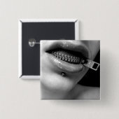 Zip iT-Button Vierkante Button 5,1 Cm (Voorkant /achterkant)