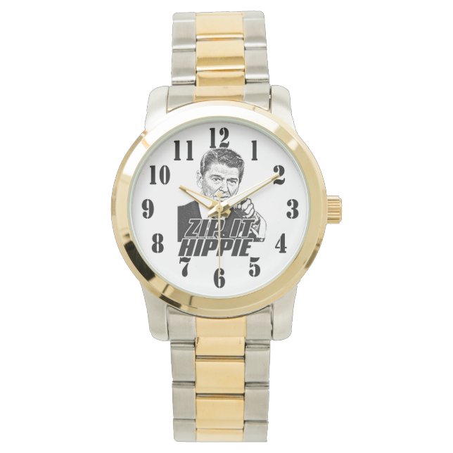 ZIP IT HIPPIE HORLOGE (Voorkant)