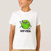 Zip-pea Funny Zippy Pea Pun T-shirt (Voorkant)