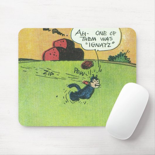 "Zip! Pow!" Muismat (Met muis)