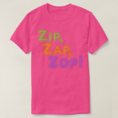 Zip Zap Zop T-shirt (Design voorkant)