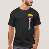 Zipaquirá Colombia voor Colombiaanse Mannen Vrouwe T-shirt (Voorkant)