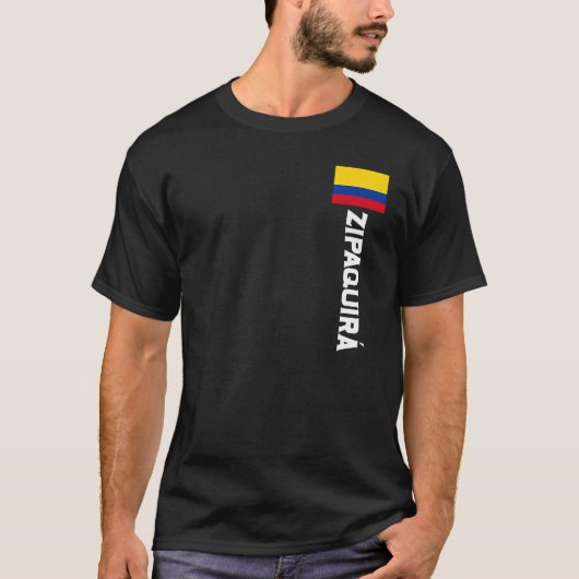 Zipaquirá Colombia voor Colombiaanse Mannen Vrouwe T-shirt (Voorkant)
