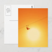 ziplijn briefkaart (Voorkant / Achterkant)