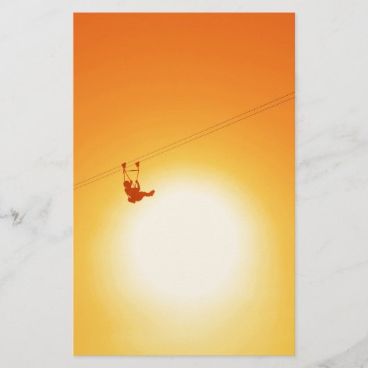 ziplijn briefpapier (Voorkant)