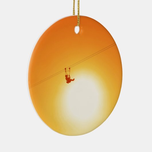 ziplijn keramisch ornament (Rechts)