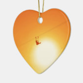 ziplijn keramisch ornament (Links)