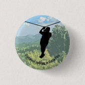 Zipline Adventure Design Button (Voorkant)