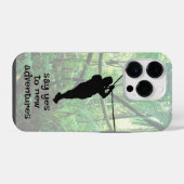 Zipline Adventure Design Smartphone Hoesje iPhone Hoesje (Achterkant horizontaal)