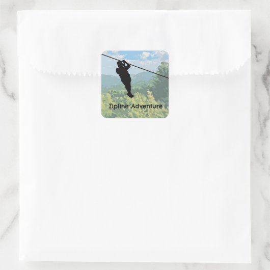 Zipline Adventure Sticker (Tas)