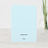 Zipline Adventure Verjaardag Wenskaart Feestdagen Kaart (Achterkant)