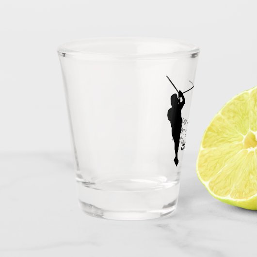 Zipline Adventures Design Shot Glass Shot Glas (Links)