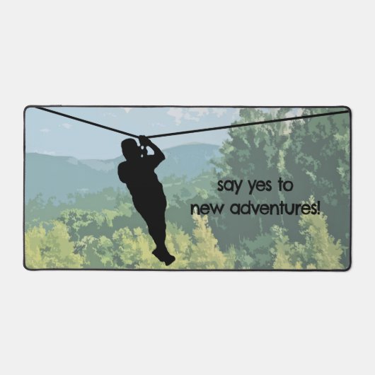 Zipline avontuur bureaumat (Voorkant)