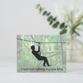 Zipline Briefkaart (Staand voorkant)
