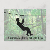 Zipline Briefkaart (Voorkant)