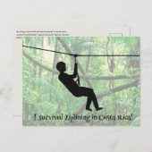 Zipline Briefkaart (Voorkant / Achterkant)