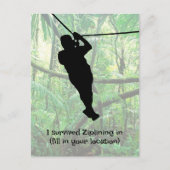 Zipline Briefkaart (Voorkant)