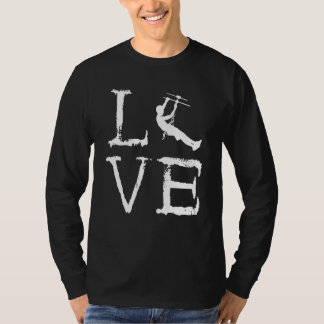 Zipline Love Zipliner Aerial Adventure Course Zipl T-shirt