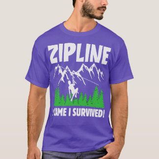 Zipline maakt alles fijn Adventure T-shirt