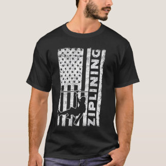 Zipline Verenigde Staten T-shirt